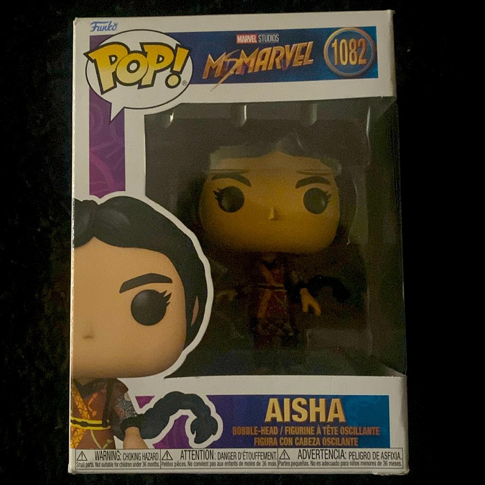 New Funko POP Aisha #1082 Ms Marvel Vinyl Figure